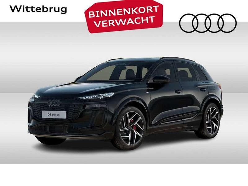 Zwart Nieuw 2025 Audi Q6 e-tron Performance SUV | € 90.910 (Duur) - Afbeelding 1/4
