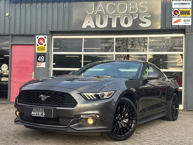 Grijs Gebruikt 2017 Ford Mustang Fastback Coupé | € 25.750 (Super prijs) - Afbeelding 1/4