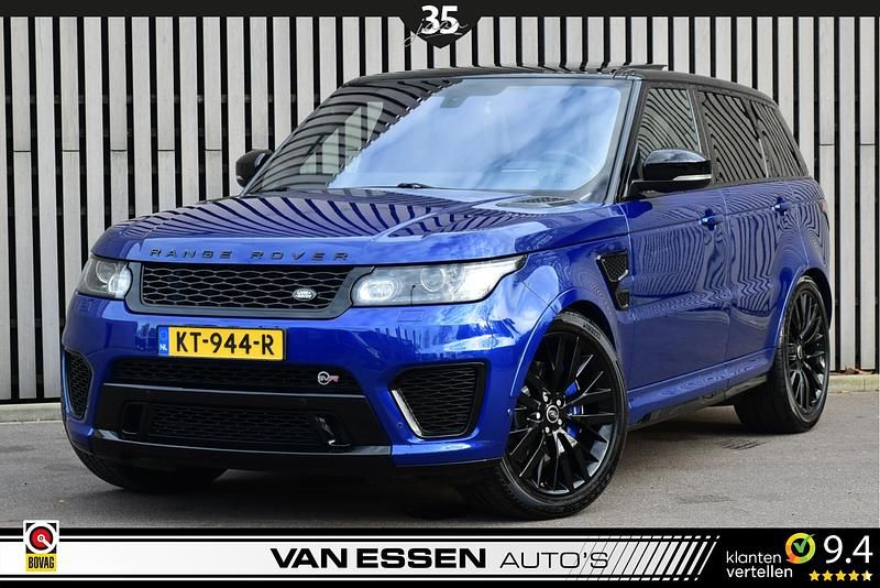 Blauw Gebruikt 2015 Land Rover Range Rover SVR SUV | € 49.895 - Afbeelding 1/4