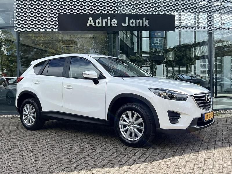 Crystal white pearl (34k) Occasion 2015 Mazda CX-5 SUV | € 15.939 (Eerlijke prijs) - Afbeelding 1/4