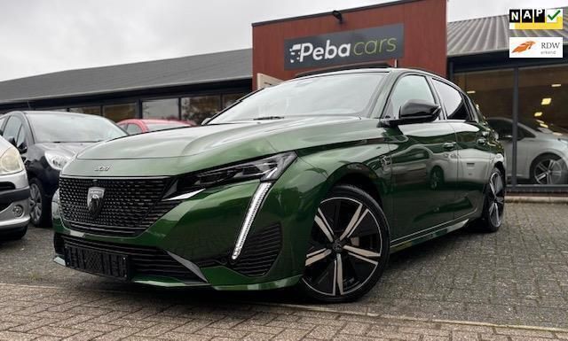 Groen Gebruikt 2021 Peugeot 308 GT Hatchback | € 27.999 - Afbeelding 1/4