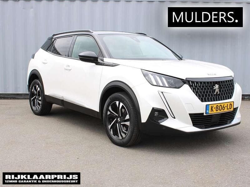 Wit Gebruikt 2021 Peugeot 2008 GT-line SUV | € 22.995 (Eerlijke prijs) - Afbeelding 1/3