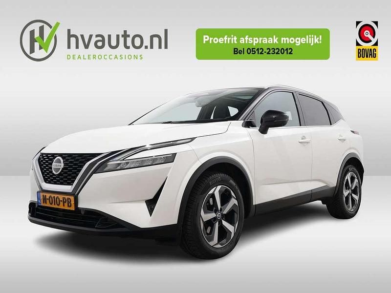 Wit (parellak) Occasion 2021 Nissan Qashqai 360º SUV | € 25.500 (Iets duurder) - Afbeelding 1/4