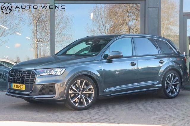 Grijs, metallic lak Gebruikt 2022 Audi Q7 S-Line SUV | € 56.900 (Eerlijke prijs) - Afbeelding 1/4