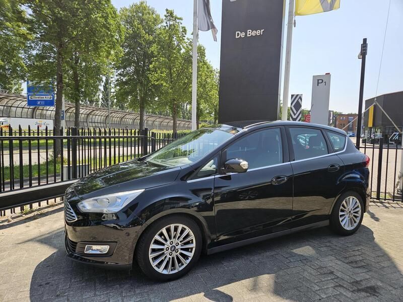Zwart Gebruikt 2016 Ford C-MAX Titanium MPV | € 5.999 (Super prijs) - Afbeelding 1/4