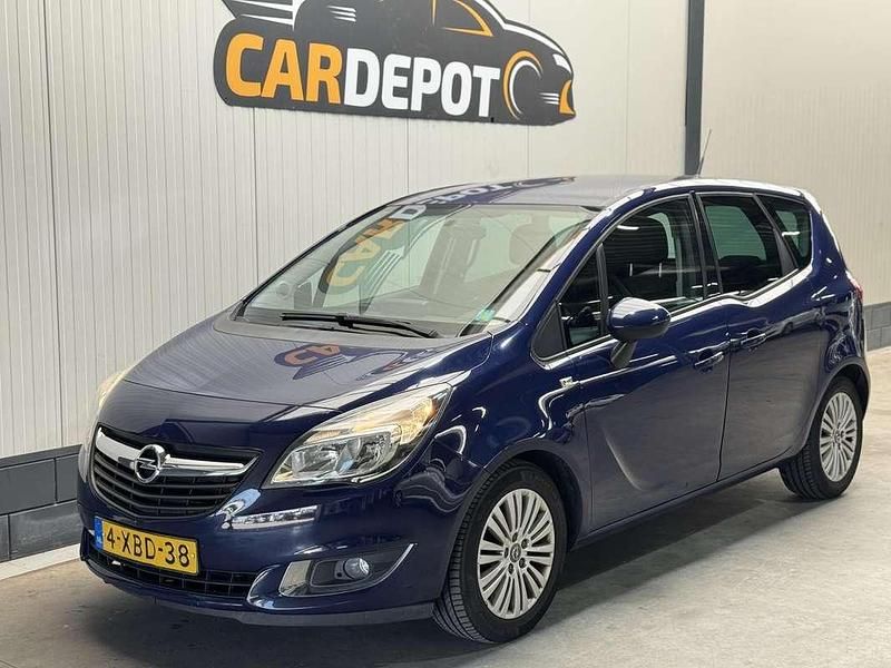 Blauw Gebruikt 2014 Opel Meriva Design Edition MPV | € 3.999 (Eerlijke prijs) - Afbeelding 1/4