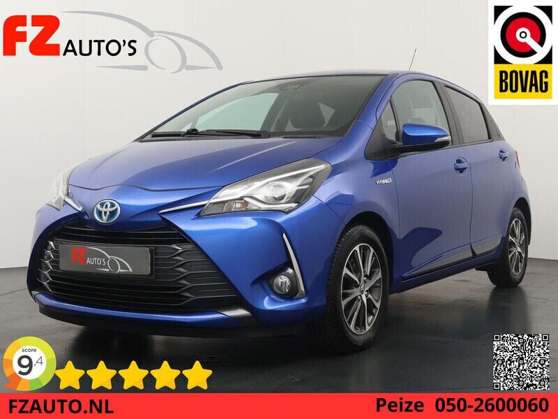 Blauw Gebruikt 2019 Toyota Yaris Hybrid Hatchback | € 15.945 (Eerlijke prijs) - Afbeelding 1/4