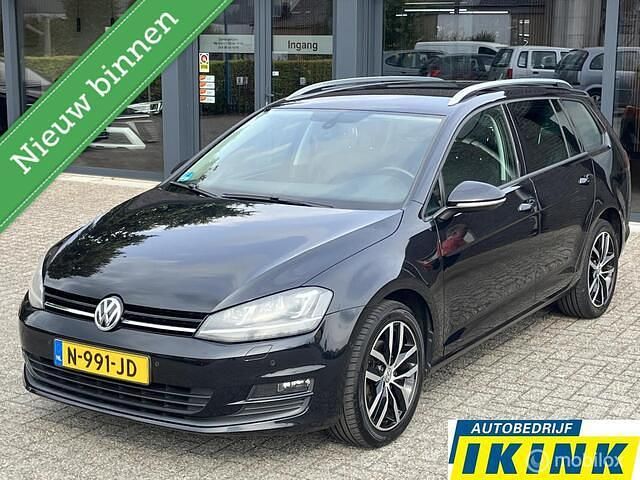 Zwart Gebruikt 2013 VW Golf VII Highline Stationwagen | € 10.500 (Eerlijke prijs) - Afbeelding 1/4
