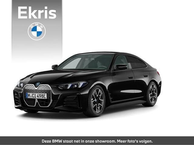 Zwart Nieuw 2025 BMW i4 M Sport Sedan | € 71.682 (Super prijs) - Afbeelding 1/4