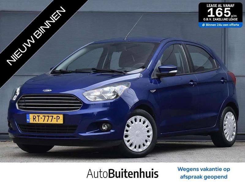 Blauw Gebruikt 2018 Ford Ka Trend Hatchback | € 9.995 (Eerlijke prijs) - Afbeelding 1/4