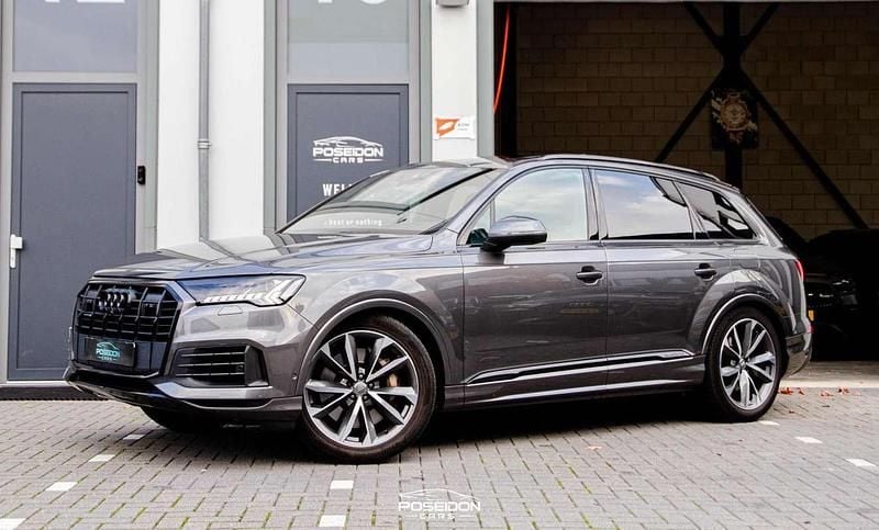 Grijs Occasion 2020 Audi Q7 S-Line SUV | € 47.950 (Eerlijke prijs) - Afbeelding 1/4