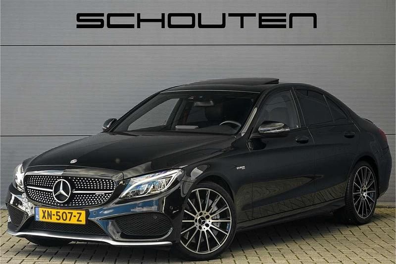 Zwart Gebruikt 2018 Mercedes C43 AMG AMG Sedan | € 38.900 (Eerlijke prijs) - Afbeelding 1/3