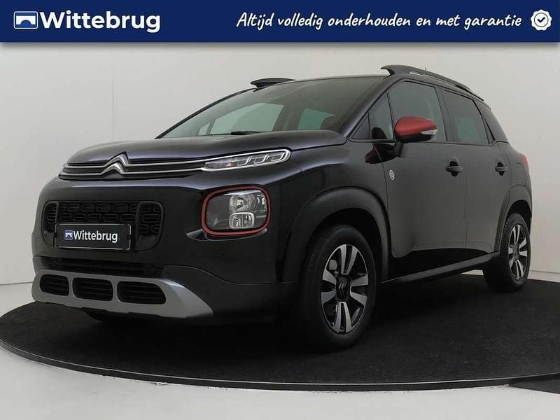 Zwart, metallic lak Gebruikt 2021 Citroën C3 Aircross PureTech SUV | € 16.225 (Eerlijke prijs) - Afbeelding 1/3
