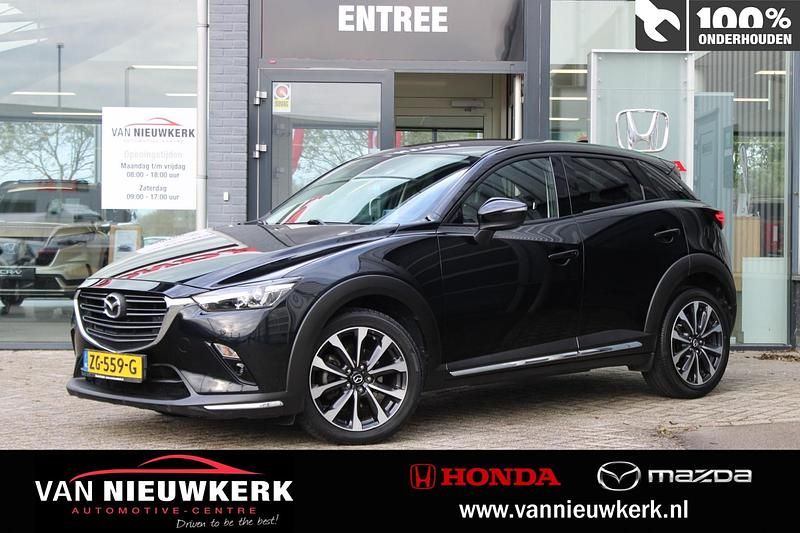 Zwart Gebruikt 2019 Mazda CX-3 SUV | € 18.850 (Super prijs) - Afbeelding 1/4