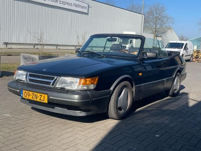 Zwart Gebruikt 1991 Saab 900 Cabriolet Cabriolet | € 21.000 - Afbeelding 1/4