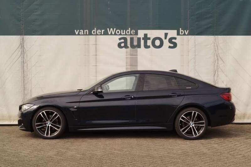 Zwart Gebruikt 2021 BMW 418 Gran Coupé M Sport Coupé | € 24.900 (Eerlijke prijs) - Afbeelding 1/4