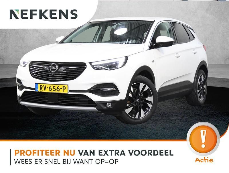 Wit Gebruikt 2018 Opel Grandland X Innovation SUV | € 18.725 (Eerlijke prijs) - Afbeelding 1/4