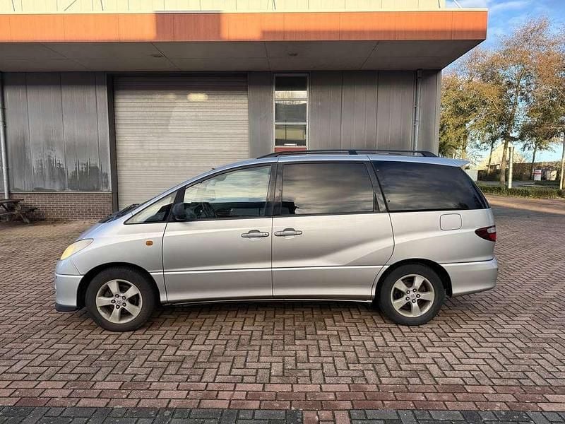 Grijs Gebruikt 2003 Toyota Previa Sol MPV | € 4.950 - Afbeelding 1/4