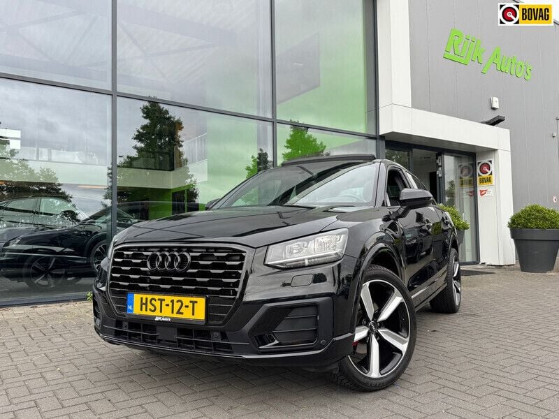 Zwart Gebruikt 2018 Audi Q2 S-Line SUV | € 24.945 (Eerlijke prijs) - Afbeelding 1/4