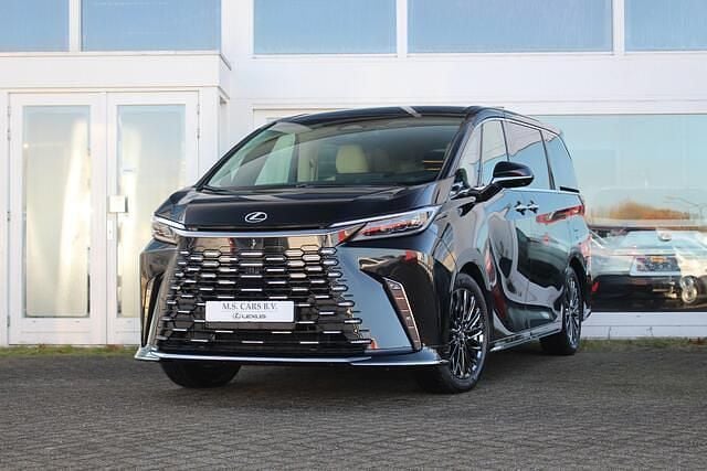 Zwart Nieuw 2025 Lexus LM350h President Line MPV | € 154.960 - Afbeelding 1/4