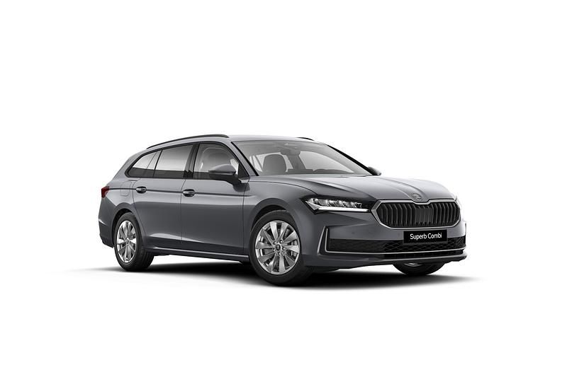 Graphite grey Nieuw 2026 Skoda Superb Stationwagen | € 46.065 (Super prijs) - Afbeelding 1/4