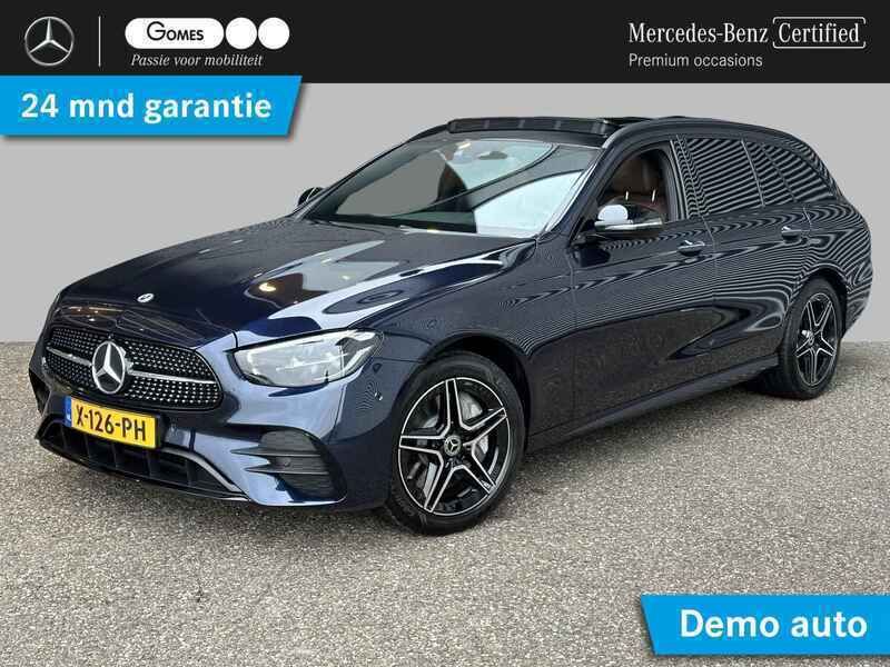 Blauw Gebruikt 2023 Mercedes E300 Premium Plus Stationwagen | € 49.950 (Eerlijke prijs) - Afbeelding 1/4