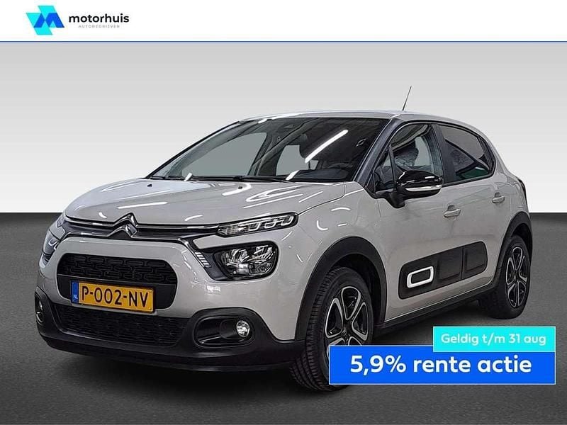 Grijs Gebruikt 2022 Citroën C3 Feel Hatchback | € 11.990 (Eerlijke prijs) - Afbeelding 1/4