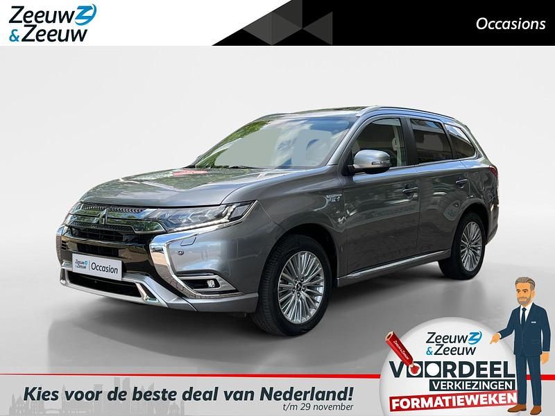 Grijs Gebruikt 2020 Mitsubishi Outlander P-HEV Intense+ SUV | € 23.440 (Eerlijke prijs) - Afbeelding 1/4