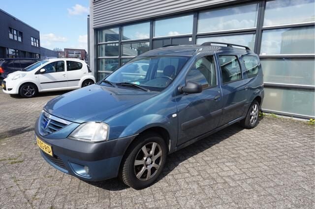 Blauw Gebruikt 2008 Dacia Logan MCV Lauréate MPV | € 599 (Super prijs) - Afbeelding 1/4
