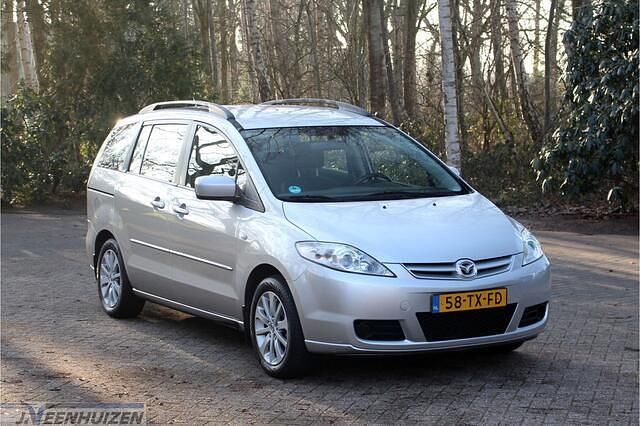 Grijs Occasion 2007 Mazda 5 Touring MPV | € 2.299 (Eerlijke prijs) - Afbeelding 1/4