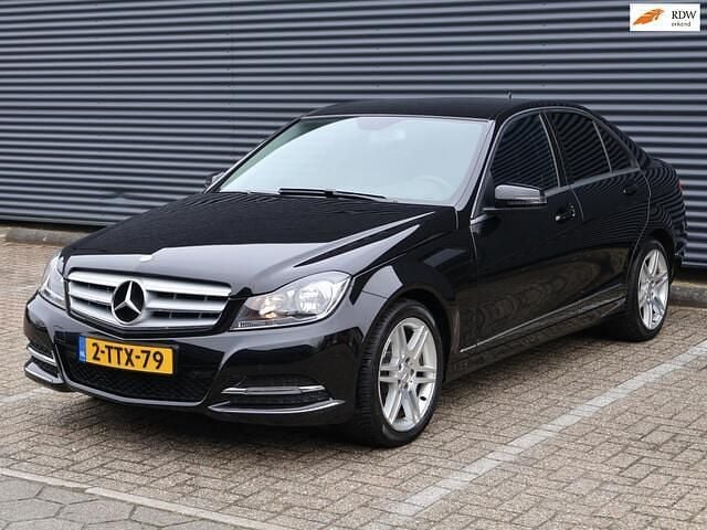Occasion Mercedes C180 Avantgarde 157 PK (115 kW) 2013 Zwart Sedan