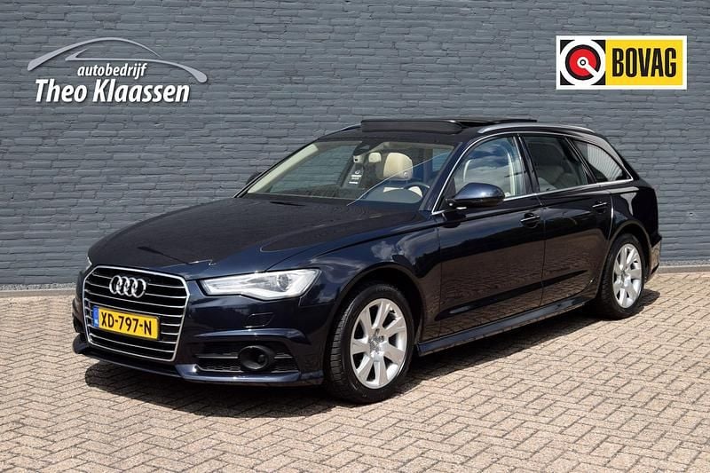 Blauw Gebruikt 2016 Audi A6 Premium Stationwagen | € 25.950 (Iets duurder) - Afbeelding 1/4