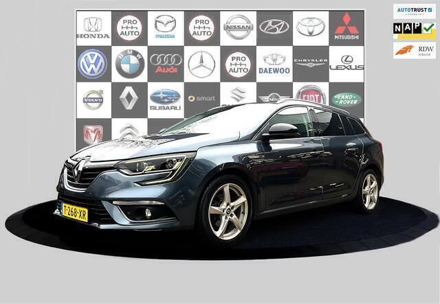 Grijs, metallic lak Gebruikt 2018 Renault Mégane GrandTour LIMITED Stationwagen | € 8.440 (Super prijs) - Afbeelding 1/4