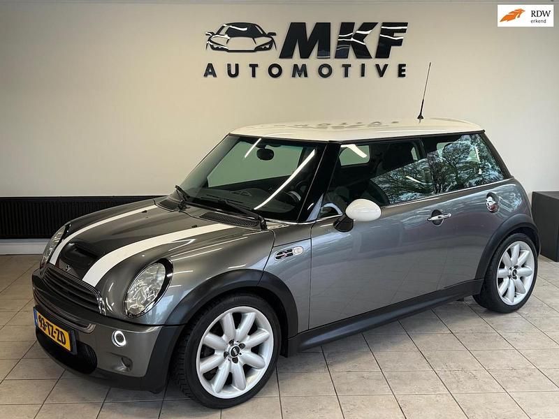 Grijs Gebruikt 2003 Mini Cooper S Hatchback | € 3.995 (Iets duurder) - Afbeelding 1/4