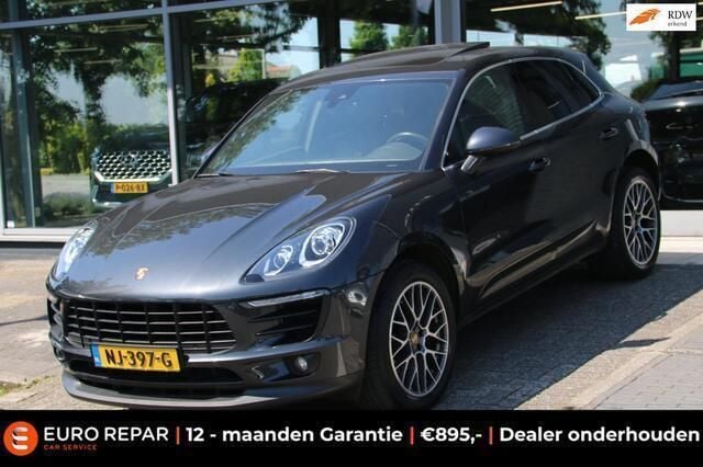 Grijs Gebruikt 2017 Porsche Macan SUV | € 37.995 (Goede deal) - Afbeelding 1/4