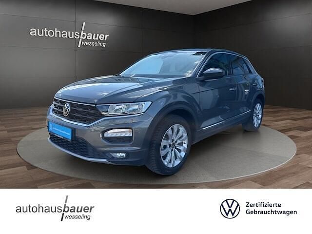 Grijs Occasion 2021 VW T-Roc Sport SUV | € 30.072 (Eerlijke prijs) - Afbeelding 1/4