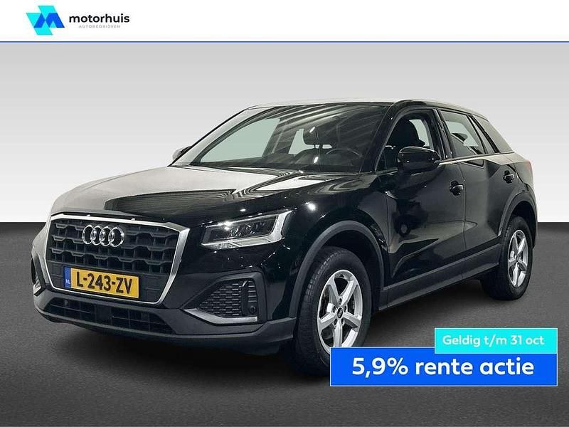 Zwart (metallic) Gebruikt 2021 Audi Q2 Proline SUV | € 21.745 (Goede deal) - Afbeelding 1/4