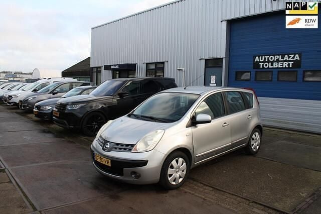 Grijs (metallic) Gebruikt 2008 Nissan Note Visia MPV | € 1.650 (Goede deal) - Afbeelding 1/4