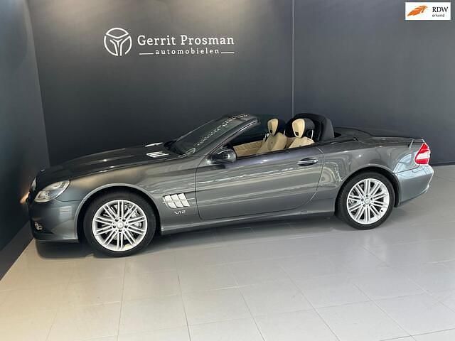 Occasion Mercedes SL600 515 PK (378 kW) 2009 Grijs (metallic) Cabriolet