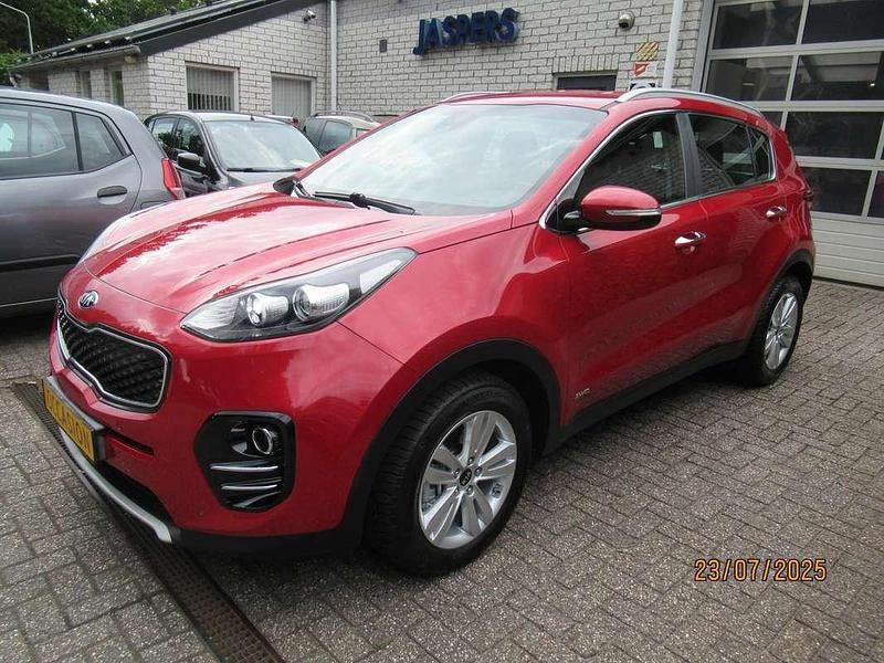 Rood, metallic lak Gebruikt 2018 Kia Sportage SUV | € 19.900 (Goede deal) - Afbeelding 1/4