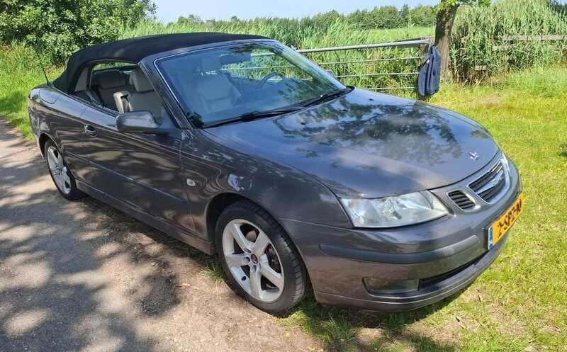 Zilver Gebruikt 2004 Saab 9-3 Cabriolet Cabriolet | € 7.500 (Goede deal) - Afbeelding 1/4