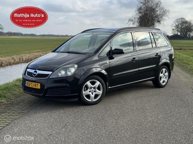 Zwart Gebruikt 2006 Opel Zafira Business MPV | € 1.750 (Eerlijke prijs) - Afbeelding 1/4