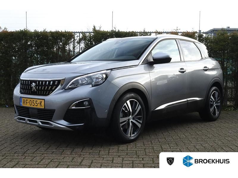 Grijs Gebruikt 2017 Peugeot 3008 Allure SUV | € 15.900 (Eerlijke prijs) - Afbeelding 1/4