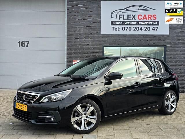 Zwart Occasion 2020 Peugeot 308 Premium Hatchback | € 10.999 (Eerlijke prijs) - Afbeelding 1/4