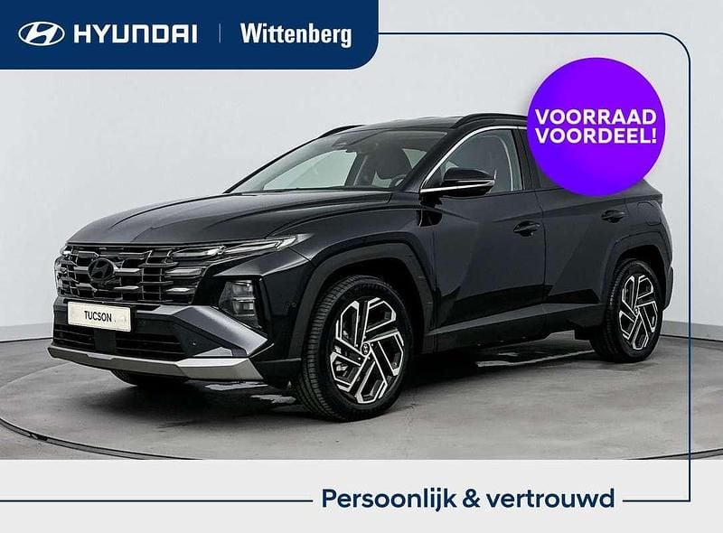 Zwart Nieuw 2025 Hyundai Tucson Premium SUV | € 45.790 (Eerlijke prijs) - Afbeelding 1/3