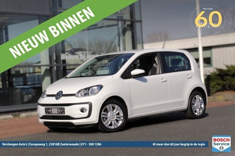 Wit Gebruikt 2019 VW up! move up! Hatchback | € 10.950 (Iets duurder) - Afbeelding 1/4