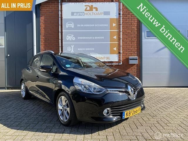 Occasion Renault Clio GrandTour LIMITED 90 PK (66 kW) 2016 Zwart Stationwagen