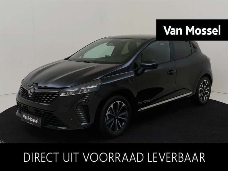 Zwart Nieuw 2025 Renault Clio V Techno Hatchback | € 27.690 (Eerlijke prijs) - Afbeelding 1/4