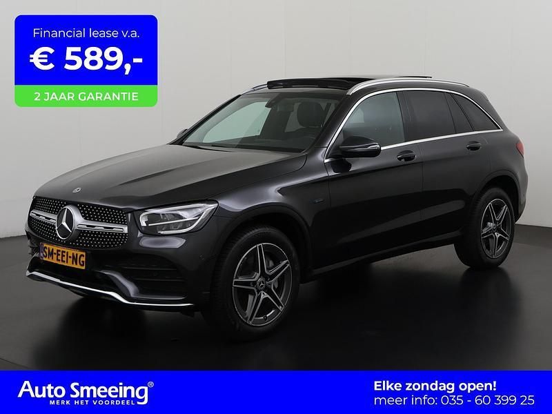 Zwart Gebruikt 2021 Mercedes GLC300 Premium SUV | € 42.895 (Goede deal) - Afbeelding 1/4