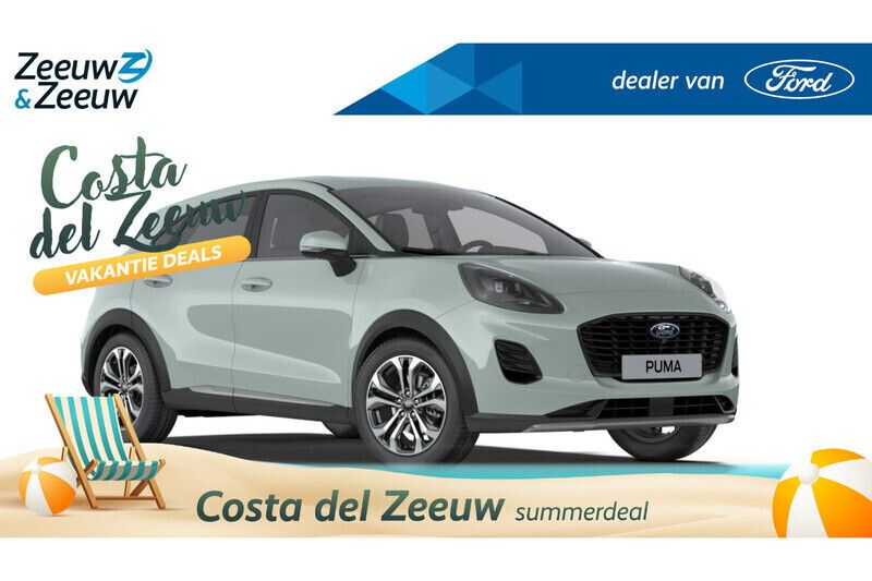 Grijs Nieuw 2024 Ford Puma Titanium Coupé | € 29.970 (Eerlijke prijs) - Afbeelding 1/4